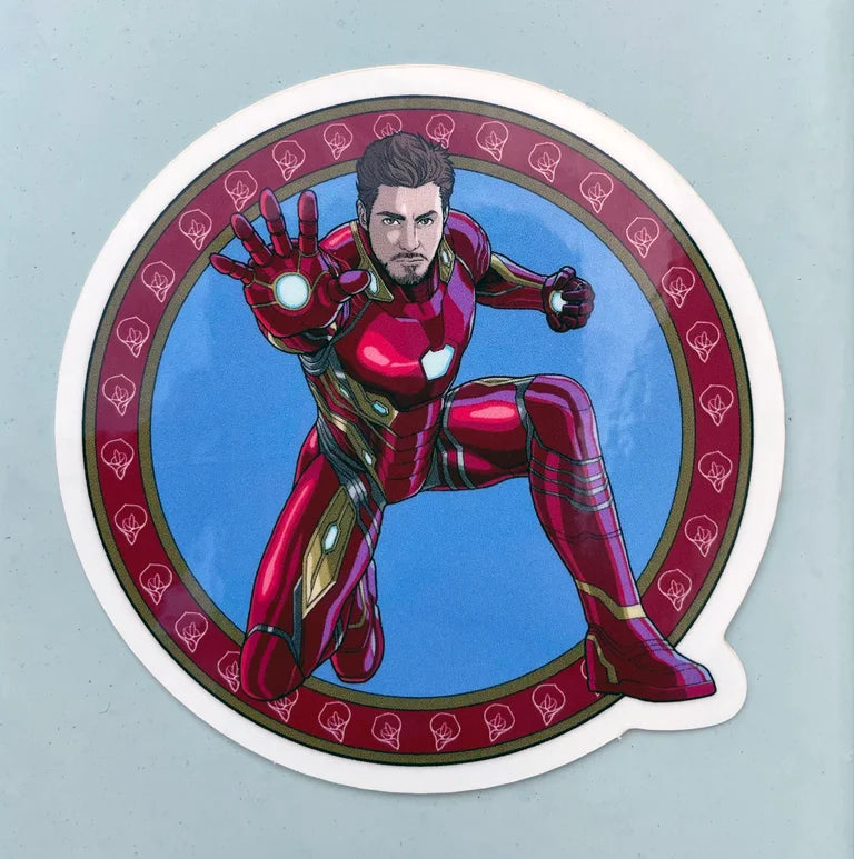 Tony Dinner Plate Sticker