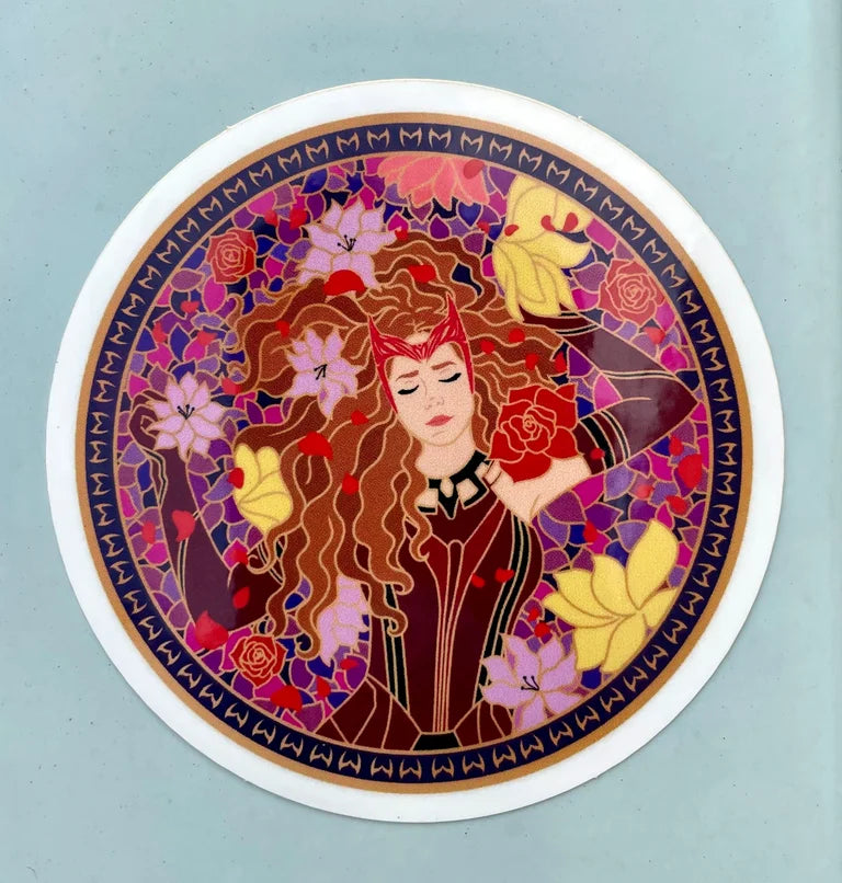 Wanda In the Garden Sticker