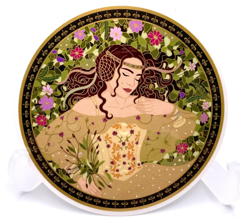 Padmé In the Garden Sticker